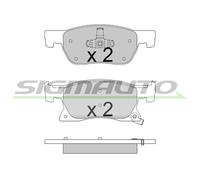 SPB739 Kit pastiglie freno, Freno a disco Sigmauto