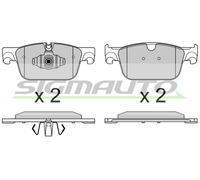 SPB749 Kit pastiglie freno, Freno a disco Sigmauto