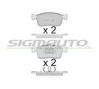 SPB789 Kit pastiglie freno, Freno a disco Sigmauto