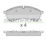 SPB794 Kit pastiglie freno, Freno a disco Sigmauto