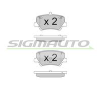 SPB839 Kit pastiglie freno, Freno a disco Sigmauto