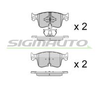SPB982 Kit pastiglie freno, Freno a disco Sigmauto