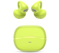 SPC Boost Clip - Cuffie wireless open-ear con clip | ENC per chiamate chiare | Durata della batteria di 26 ore | Bluetooth e Google Fast Pair | IPX5 | Controllo touch e assistente vocale - Verde