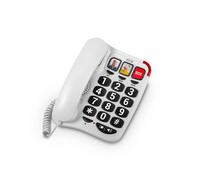 Spc Confort Numbers 2 Landline Phone Argento