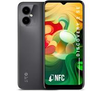 SPC Discovery 2 SE - Smartphone 4+64GB con schermo HD+ 6,5”, NFC, sblocco con volto e impronta digitale, 4G, doppia fotocamera 13+2MP, batteria 4500 mAh con ricarica e Android 13 - Colore Dark Matter