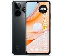 SPC Discovery 3 SE - Smartphone 6.8” HD+ | 64 GB di memoria interna e 4 GB di RAM | Doppia fotocamera AI da 13 MP | NFC e biometria | Android 14 | Batteria da 5000 mAh - Colore Dark Matter