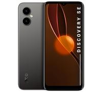 SPC Discovery SE - Smartphone da 3+32GB, schermo HD+ 6,5”, sblocco facciale, 4G, doppia fotocamera posteriore 13MP con AI, batteria 4500 mAh con ricarica inversa, Android 13 - Colore Dark Matter