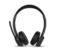 SPC DREAMER 2 PRO - Cuffie wireless professionali, batteria 50h | Cancellazione ENC, connettività Bluetooth, doppia connessione, Google Fast Pair, microfono girevole, compatibile Teams