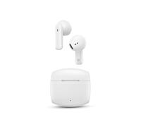 SPC ETHER 3 BUDS Auricolari Bluetooth vivavoce, 28h di autonomia, Bianco | 28 ore autonomia, 8 ore per ricarica, Google Fast Pair, doppia connessione, USB-C, touch, True Wireless, assistente vocale