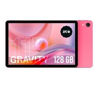 SPC Gravity - Tablet 11 pollici HD rosa | Octa-Core, 4 GB di RAM e 128 GB di memoria espandibile | Durata della batteria di 7 ore con ricarica inversa | WiFi Dual Band e Android 14