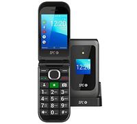 SPC Jasper 2 4G - Telefono Cellulare Flip per Anziani con Whatsapp, Pulsanti e