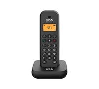SPC KEOPS - Telefono cordless con display e rubrica, Nero