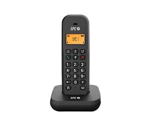 SPC KEOPS - Telefono cordless con display e rubrica, Nero