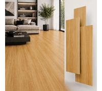 SPC - Pavimento in vinile Klick, 5 mm, 10 assi da 2,25 m², 122 x 18,4 cm, impermeabile, con base IxPE da 1 mm integrato (foresta sonica, 1 m²)