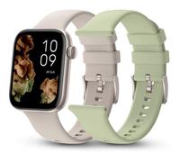 SPC Smartee Duo 2 Bluetooth 46mm AMOLED Beige Verde IP68 SpO2 Correa Extra