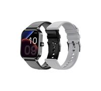SPC Smartee Duo 3 - Smartwatch con display AMOLED da 1,93" | Chiamate Bluetooth | Batteria fino a 7 giorni di durata | 100 sport | IP68 | Controllo tramite app Smart You | 2 cinturini nero e grigio
