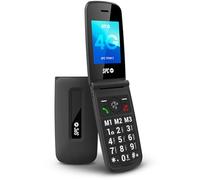 SPC Titan 2 - Cellulare flip per anziani 4G, pulsanti grandi, suoneria 105 dB, display 2,4" | Facile da usare e configurazione remota | 3 memorie dirette | Durata batteria fino a 7 giorni - Nero