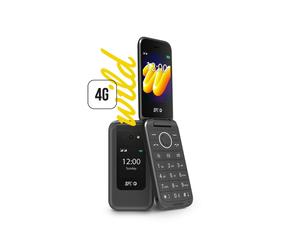 SPC Wild Mobil Telefono 4G con schermi principali 2,8 "1,77 esterni" e copertura - Camara, FM Radio, Lancorna - Hands - Black C NEW