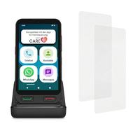 SPC ZEUS 2 + Custodia + Proteggi schermo | Smartphone per anziani compatibile app gestione e posizione remota | Modalità facile, pulsanti fisici, icone XXL | 5" e 64GB | Base ricarica, pulsante SOS