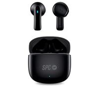 Cuffie True Wireless SPC Zion 2 Play - Durata della batteria di 28 ore - Base di ricarica USB-C - Controllo touch - Compatibile con assistenti vocali - Indicatori luminosi a LED - Colore nero