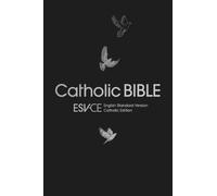 SPCK ESV-CE Bib ESV-CE Catholic Bible, Black Paperback, Dove Illustr (Tascabile)