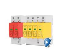 SPD 2P 4P Surge Protector Low Voltage AC Distribution Household Lightning Protection Device Arrester 20KA 40KA 60KA NWPNLXEA(2p,10-20kA)