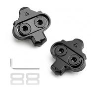 SPD Cleats - Tacchetti compatibili con Shimano SPD SH51, pedali SPD a 2 fori, piastre antiscivolo per bicicletta da corsa, ciclismo indoor