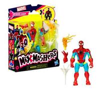 SPIDER-MAN Hasbro, Marvel MixMashers, action figure e accessori da mischiare e abbinare