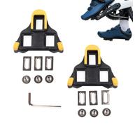 SPD - Tacchetti per pedali Shimano SPD-SL SH11 SH12 SH10 System | SPD Tacchetti per scarpe da ciclismo, pedali gialli 6° Float Bike Tacchetti Tacchetti di ricambio per bici da strada per