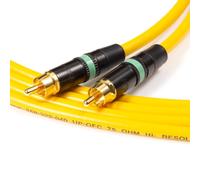 Spdif Digitale Audio Video Cavo Coassiale Rca a Van Damme 75ohm Blu
