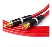 Spdif Audio Digitale Video Coassiale Cavo Rca a Van Damme 75ohm Bianco Stivale