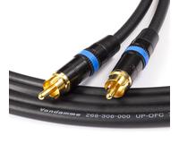 Spdif Digitale Audio Video Cavo Coassiale Rca a Van Damme 75ohm Blu