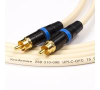 Spdif Digitale Audio Video Cavo Coassiale Rca a Van Damme 75ohm Blu