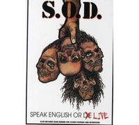 SPEAK ENGLISH OR LIV (DVD) Stormtroopers of Death S.O.D.