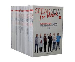 Speak Now! for Work - John Peter Sloan - L'inglese per il tuo lavoro - Corso di inglese - Opera completa 20 DVD + libro