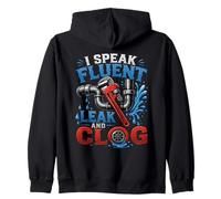Speak - Pipefitters Idraulici per riparazioni idrauliche Felpa con Cappuccio