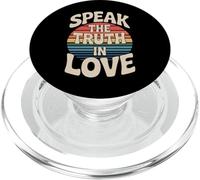 Speak The Truth In Love Gentile Onestà Fede |- PopSockets PopGrip per MagSafe