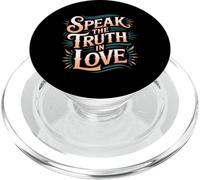 Speak The Truth In Love Gentile Onestà Fede - PopSockets PopGrip per MagSafe