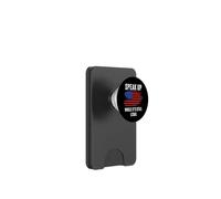 Speak Up - While It's Still Legal: Free Speech USA PopSockets PopWallet per MagSafe