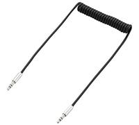 SpeaKa Professional SP-7870092 Jack Audio Cavo [1x Spina Jack da 3.5 mm - 1x Spina Jack da 3.5 mm] 1.00 m Nero Cavo a s