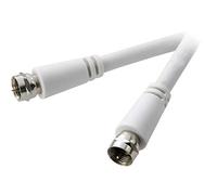SAT CAVO 1X SPINA A F 3.00 M 90 DB BIANCO