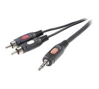 Speaka Cavo jack da 3,5 mm/2 x RCA 1,5 m