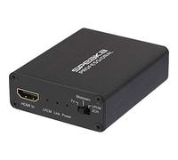 SpeaKa Professional Estrattore audio SP-AE-H/TC-04v2 [HDMI - HDMI, Toslink, jack RC] 3840 x 2160 pixel