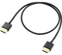 SpeaKa Professional SP-9070576 HDMI Cavo Spina HDMI-A, Spina HDMI-A 0.50 m Nero