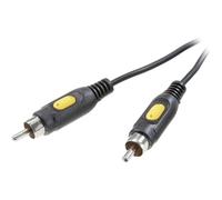 SpeaKa Professional SP-7869860 RCA Composito Video Cavo [1x Spina RCA - 1x Spin