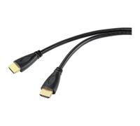 SpeaKa Professional SP-10133284 HDMI Cavo Spina HDMI-A, Spina HDMI-A 1.50 m Ner