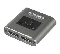 SpeaKa Professional SP-10468588 SP-BDS-250 2 Porte Switch DisplayPort UHD 8K @