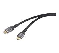 SpeaKa Professional SP-13125616 HDMI Cavo Spina HDMI-A 5.00 m Nero UHD 4K; Cav