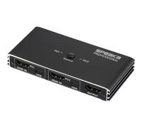 Commutatore KVM SpeaKa Professional 2 porte HDMI 4K@60Hz