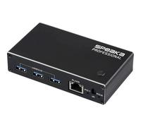 SpeaKa Professional SP-13724440 HDMI 2.1 Slim KVM 2X1 USB3.0 +IR, Black Switch